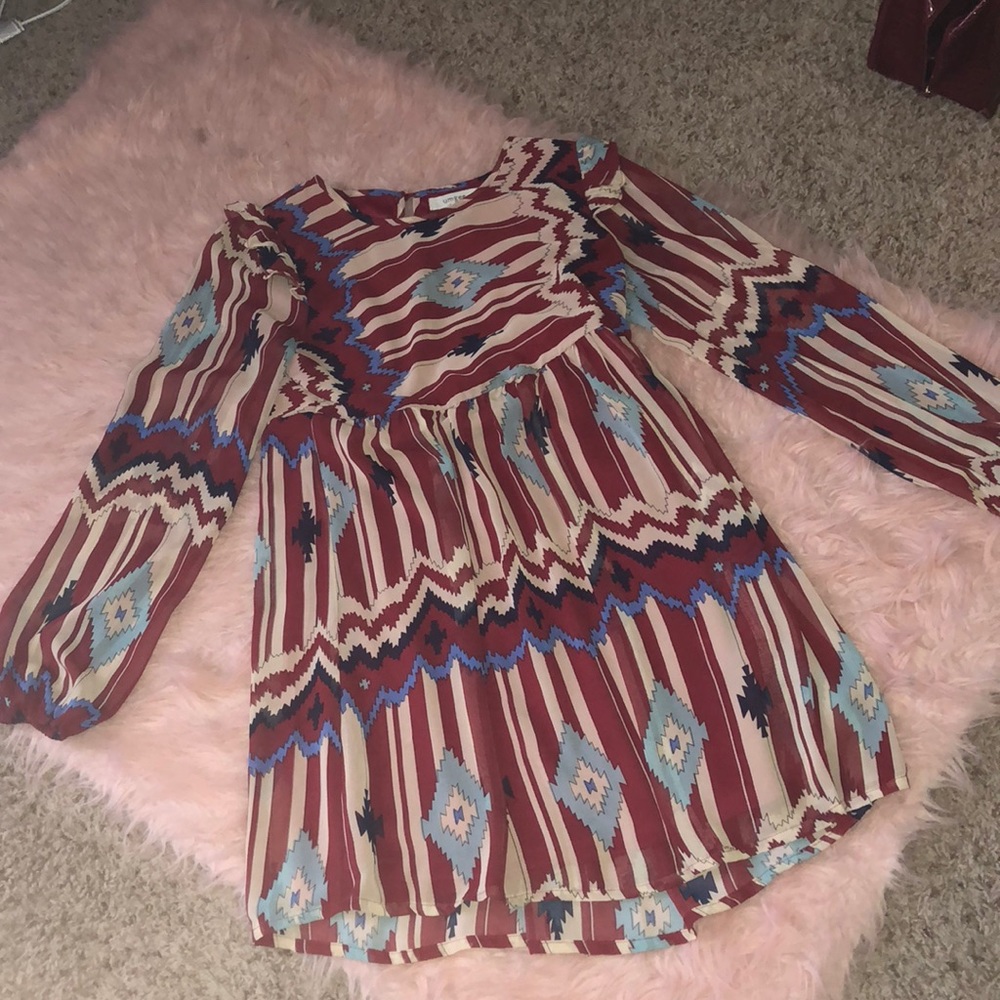 Umgee Patterned Dress